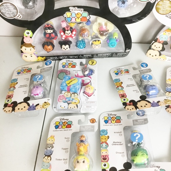 Tsum Tsum Large Lot of Over 220 Pieces New Marvel Disney - Picture 6 of 13